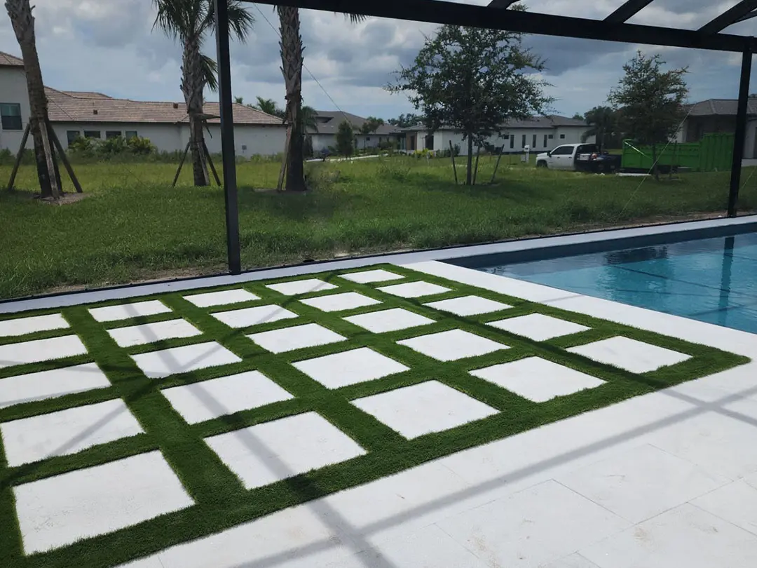 Turf installation in Pasadena, TX